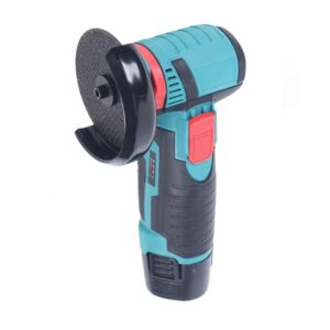Mini polizor unghiular Stuffix®, portabil, 12V, disc 76 mm, verde/negru