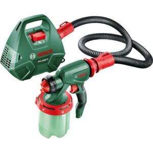 Pistol de vopsit Bosch PFS 3000-2, 650 W, 1000 ml capacitate rezervor, 300 ml/min capacitate pompare, sistem SDS