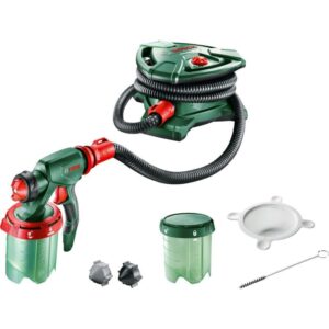 Pistol de vopsit Bosch PFS 5000 E, 1200 W, 1000 ml capacitate rezervor, 500 ml/min capacitate pompare, 4 m lungime furtun, accesorii incluse