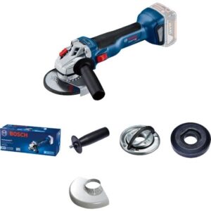 Polizor unghiular Bosch Professional GWS 18V-10, fara acumulatori si incarcator in setul de livrare, Li-Ion, 18 V, 125 mm, motor fara perii, piulita rapida, protectie...