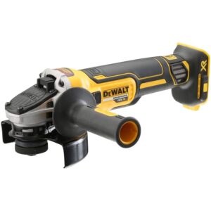 Polizor unghiular profesional cu motor fara perii pe acumulator DeWalt DCG405, 18 V, 125 mm diametru disc, 9000 RPM, cutie de carton, fara acumulator/incarcator