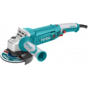 Polizor unghiular Total TG1121256-3, 1010 W, 125 mm diametru disc, 5000-12000 RPM, M14 filet, 220-240 V, maner auxiliar
